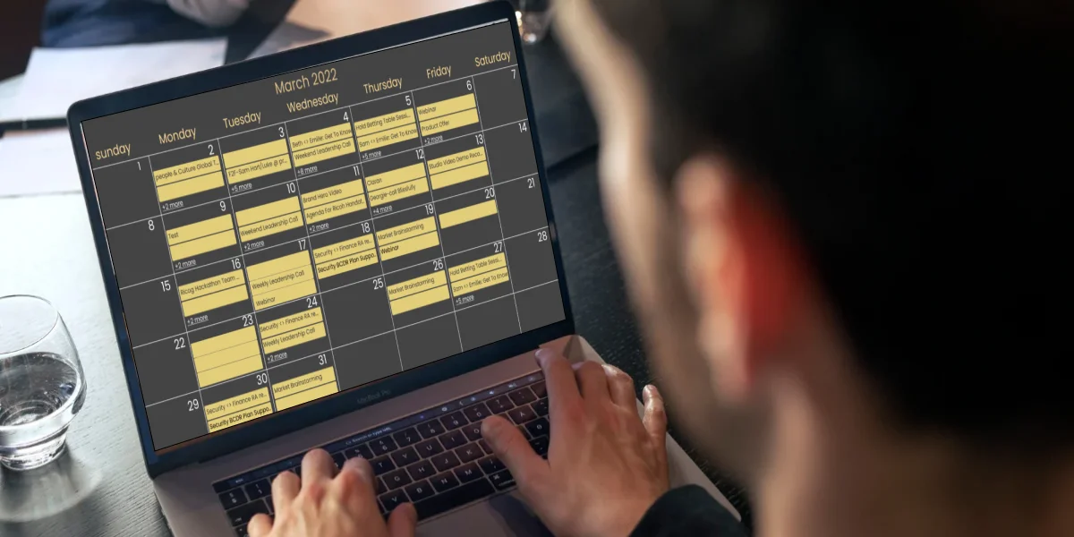 Calendario editorial para blog
