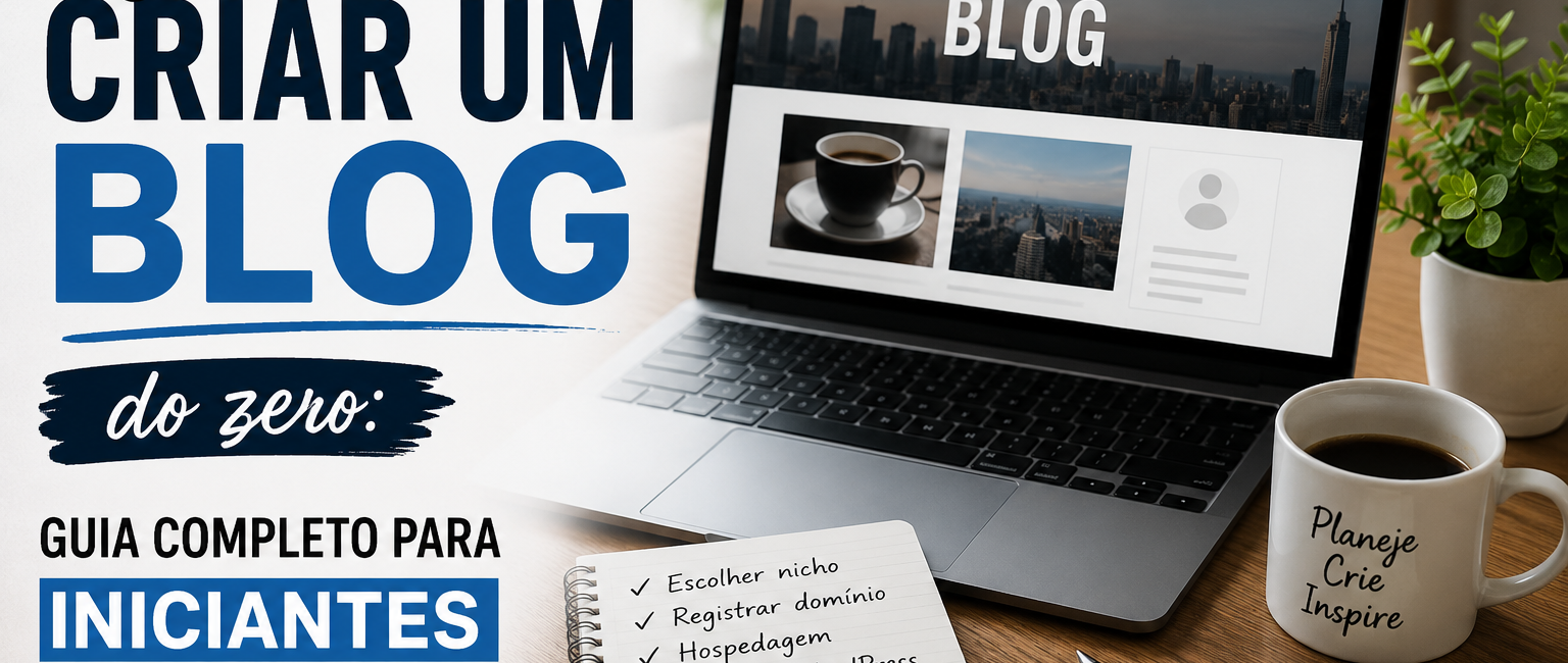 Como Criar um Blog do Zero: Guia Completo para Iniciantes
